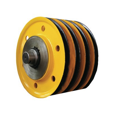 Vierschijfs gesloten maandkatrolblok